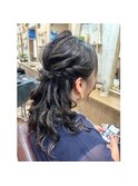 ☆ハーフアップアレンジ☆