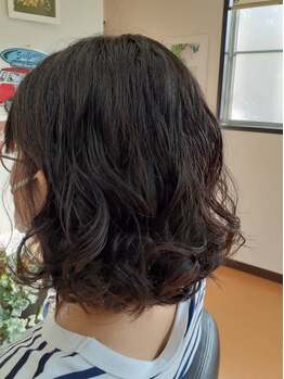 のりこの店の写真/【約１年間キープ◎】ゆるふわからしっかりパーマまで理想のスタイルを実現◎朝のスタイリングも短縮できる