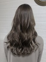 エニィ 池袋西口(Any) 黒髪/グレーベージュ/レイヤーロング/前髪パーマ/池袋