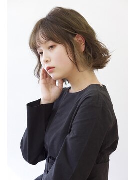 エアー 横浜(AIR) 【湯田】ライトベージュエアリーボブ