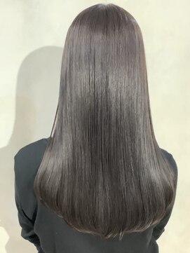 オリンテ バイ レシッド 表参道(orente by rcid) ハッシュカット◎ダークグレージュレッドブラウンフルバング