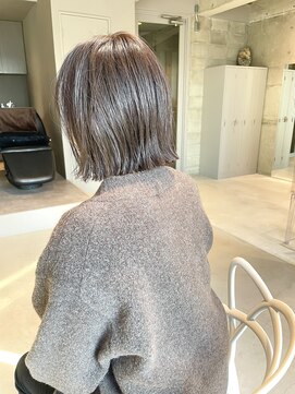 アイデンアンドティティ(IDEN AND TITY) ｛kando style｝グレー/ラベンダーグレー/グレーアッシュ/ボブ