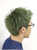 スパイキーショート！メンズカット/ハイトーン/バーバー