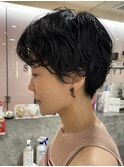 ショートのパーマスタイル