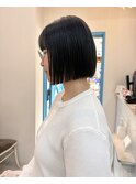 黒髪ボブ