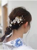 浴衣着付けヘアセット