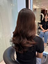 アピッシュ ギンザ(apish ginza)&nbsp;ロングパーマ/韓国風パーマ/コテ巻きパーマ/デジタルパーマ/藤野