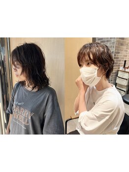 [田原本/天理/橿原/学割U24]トレンドパーマスタイルでこなれ感UP*髪質/癖/骨格を見極め,似合せStyleを提案*