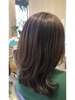 ヘアーマロン(HAIR MARRON) 外はねレイヤースタイル