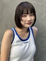 トリッカ シブヤ(TRICCA SHIBUYA)&nbsp;似合わせカット前髪大人ボブ20代30代渋谷顔まわりレイヤーカット