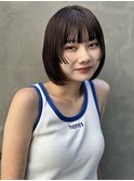 似合わせカット前髪大人ボブ20代30代渋谷顔まわりレイヤーカット