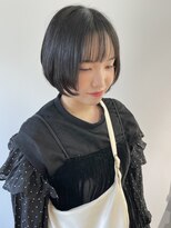ソーソー(SoSo)&nbsp;ショートボブハイライトレイヤーカットヘアセット髪質改善天文館