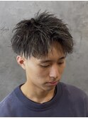 アップバングショート