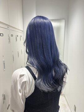 ブラウン(Brown) #haru ネイビーブルーカラー