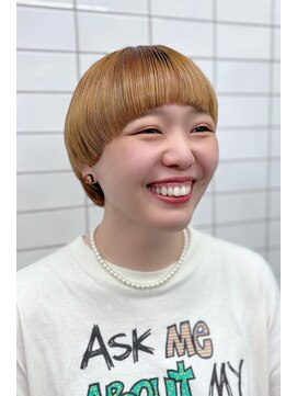 ネウィ 所沢(newi) 丸みマッシュ×艶ストレート