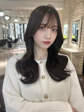 フォルテ 表参道店(FORTE) チョコブラウン/レイヤーカット/くびれ巻き/韓国ヘア/表参道