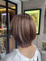 アイフィール アヴェダ 瑞江店(i feel AVEDA)&nbsp;【安藤】　グレージュブラウン×ショートボブ