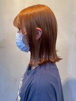 セイル(Sail)&nbsp;オレンジベージュ外ハネボブ