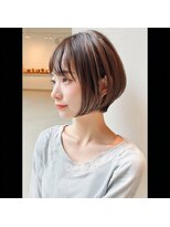 アクタノイドエット(acta noid etto)&nbsp;ミディアムヘア/暗めカラー/グランマッシュ/姫路駅