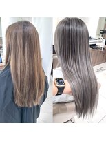 アッシュ 大宮店(Ash)&nbsp;バレイヤージュBeforeAfter3