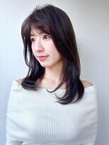 モッズヘア 上尾西口店(mod's hair) 韓国風◎暗髪セミロング艶髪レイヤー小顔p上尾