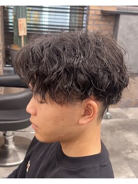 ブラック 横浜(BLUCK) 【小林千夏指名限定】 シャドウパーマ