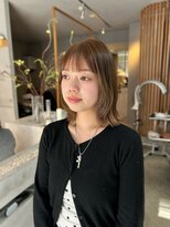 ミー(mii)&nbsp;【ボブレイヤー】ベージュ×ボブ