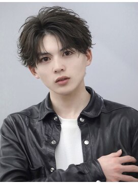 アストラ(ASTRA) MEN’S HAIR/波巻きツイストスパイラル/リバースセンターパート