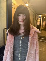 クラフト ヘア デザイン(CRAFT HAIR DESIGN)&nbsp;リップラインからのフェイスレイヤースタイル