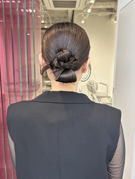 ソト 銀座(soto.) ミディアムレイヤーカット/大人ガーリー/ピンクベージュ/銀座