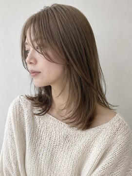 ヘイ 松本店(HEY) 【HEY 松本店】beige color×透明感ベージュミディアム（