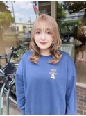 【Maho】ミルクティーベージュ