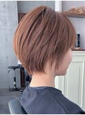 20代30代40代50代ナチュラル大人可愛いレイヤーショートボブ