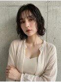 ニュアンスボブ×ダークグレージュ