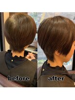 モンド ヘアクリエーション 新栄店(monde hair creation)&nbsp;【monde】before × after × 髪質改善