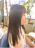 学生カット　小学生　ロングヘア