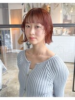 オトソーデン(Oto-soden) チェリーレッド×レイヤーボブ