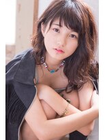 ヘアーサロン ラ シュシュ(HAIR SALON La chou chou)&nbsp;たっぷりの透明感にピュアな色気のメディアムスタイル