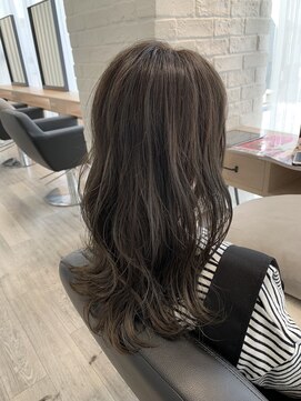 アーロン(aaron) 【サロンワーク】オリーブグレージュ。