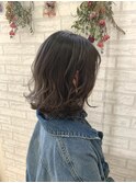 オシャレボブ×グレージュグラデーション