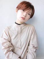 アルバム 渋谷パルコ(ALBUM) オレンジベージュ_耳かけウェーブパーマフォギーベージュ_56715