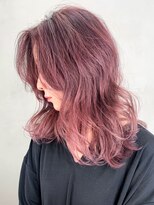 ラベンダーロング_フリンジウェーブセシルカット_ba300422