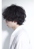 クシャッと癖毛風パーマ