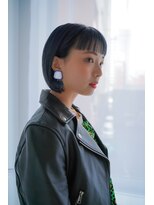 ロスタークラス(ROSTAR class)&nbsp;ネイビーブルー×ミニボブ