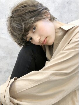 レトン 銀座(leton) ショートボブ/マッシュ/くびれヘア/ビタミンカラー[東銀座]