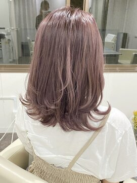 エン 仙台(en) 柔らかミルクティーピンク/10代/20代/30代40代