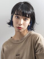 エミュ 表参道 青山(emu)&nbsp;イヤリングカラーネビージュボブ[大人かわいい美髪こなれミディ]