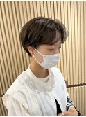 中川陽南子【センターパートゆるふわカジュアルパーマ】