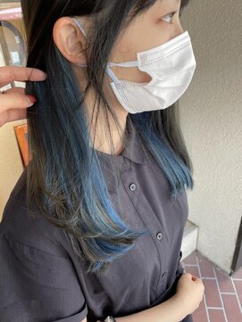 ルチカ(Luccica) 【Luccica】イヤリングカラー × ブルーブラック