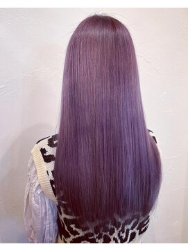 ポルム パプリカ(polum paprika) 20代30代ブリーチなし大人可愛いラベンダーベージュ